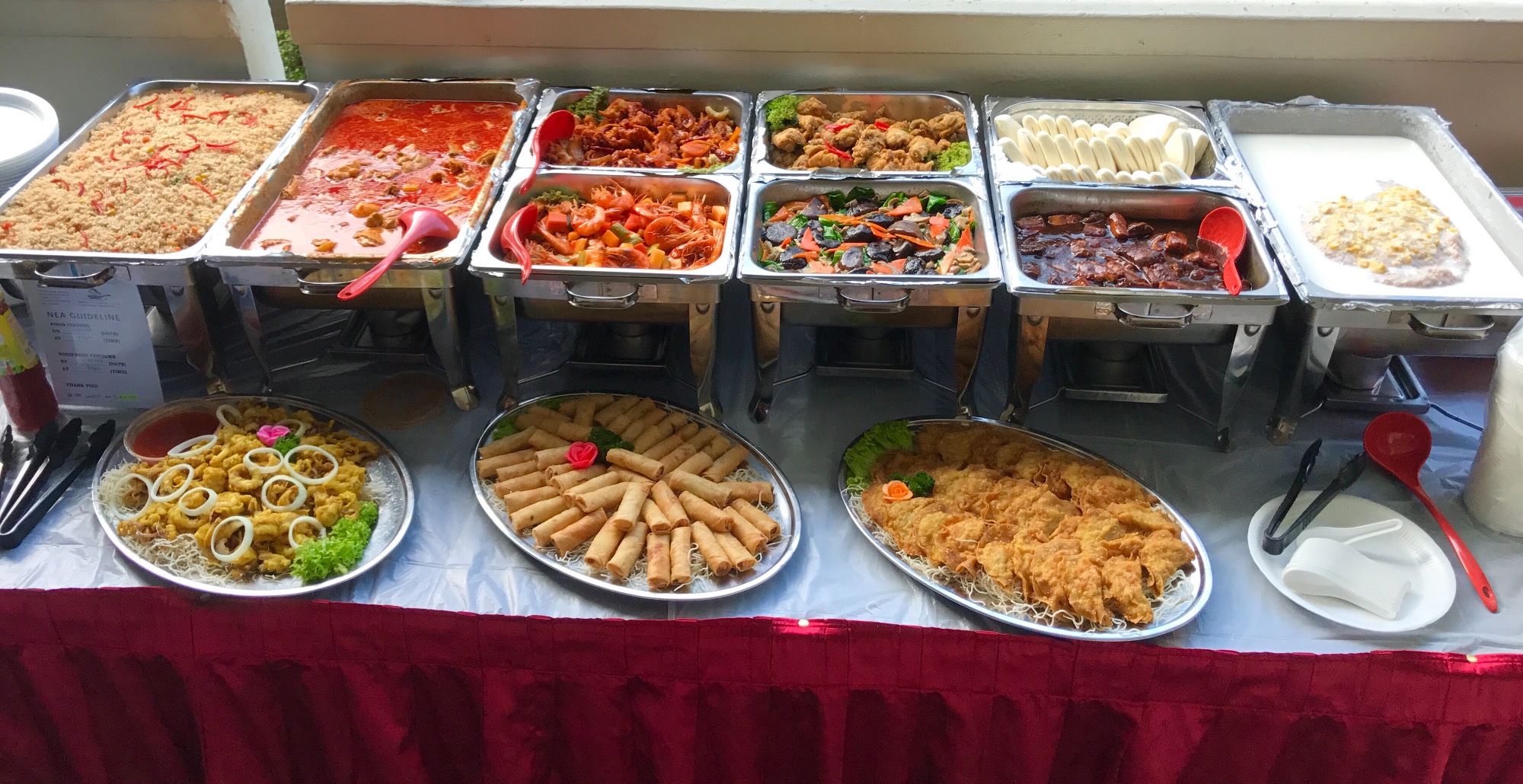 7 Affordable Buffet Caterers in Singapore under 10 per pax