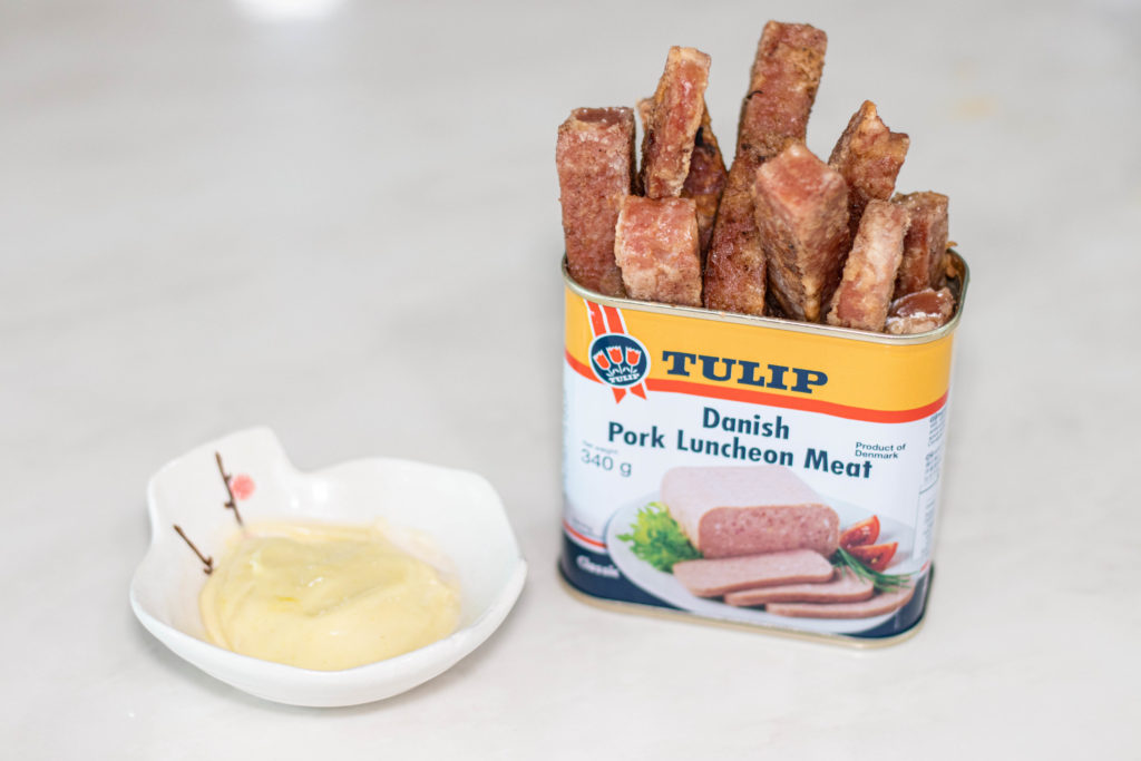 FoodLine Kitchen Luncheon Meat Fries w/ Wasabi Mayo