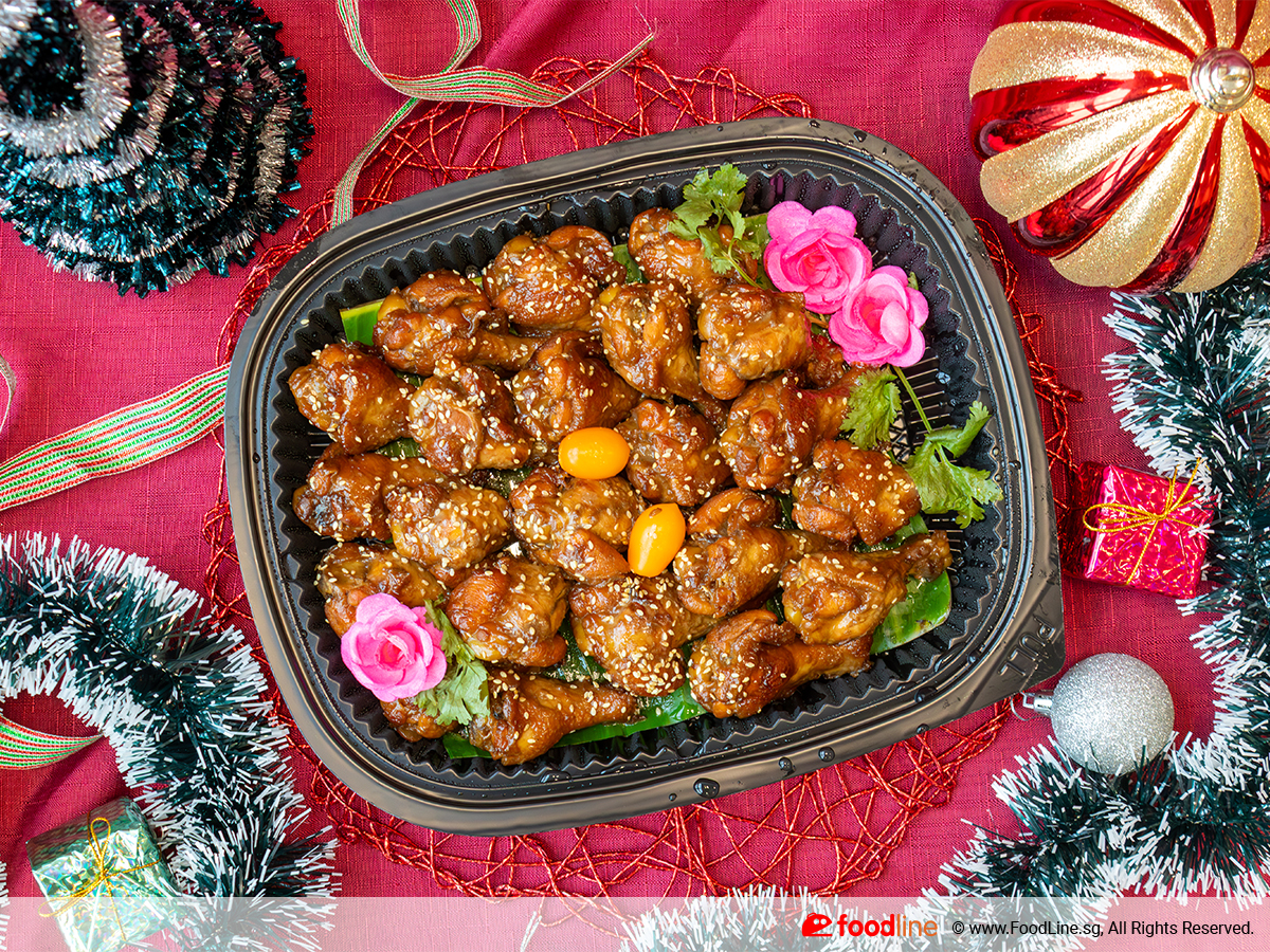 Honey Glazed Chicken in Winter Spices