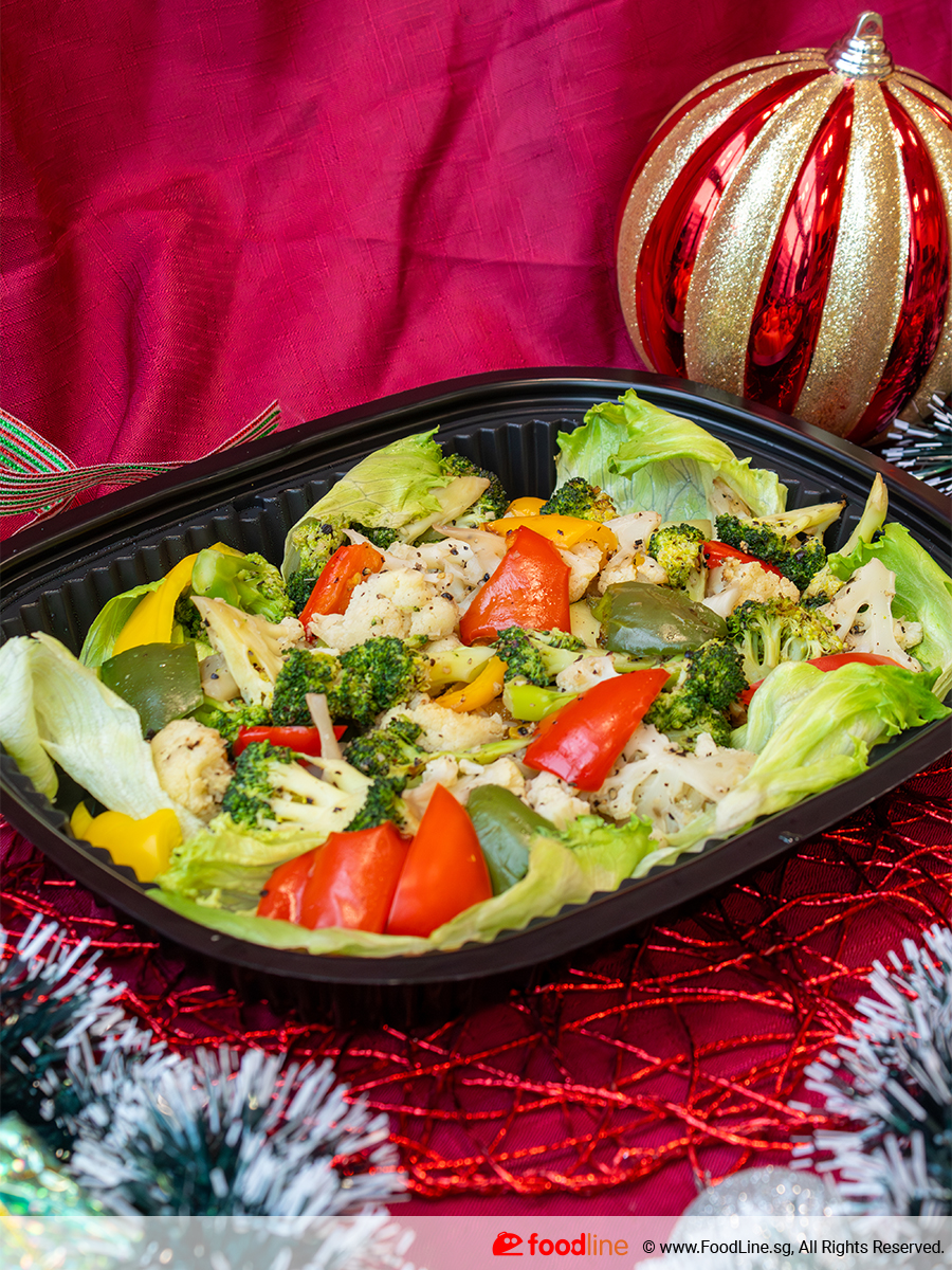 Garden Medley of Broccoli & Cauliflower Florets