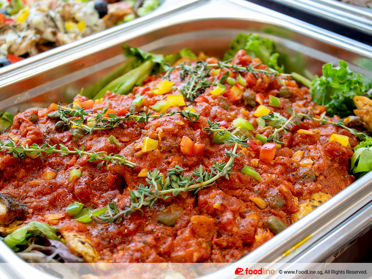 Seabass à la Riviera (Wood-Grilled Seabass with Caper Herb Sauce)