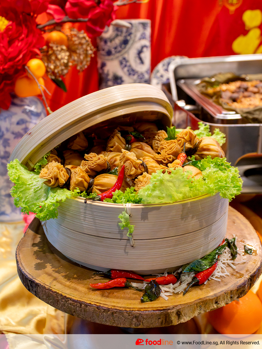 Crispy Chicken Money Pouch Platter