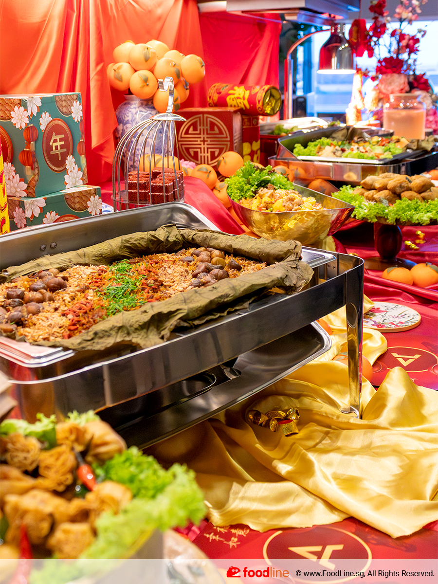 Submit your order for Amici Events And Catering - Lunar New Year Celebration Buffet Menu 新春吉祥盛宴 @$28/pax