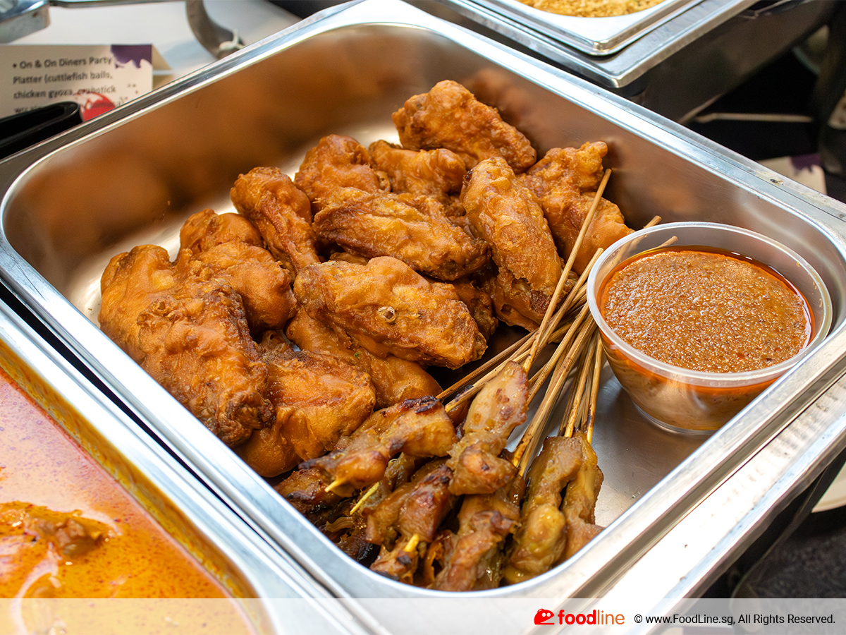 Prawn Paste Wings & Grilled Chicken Satay
