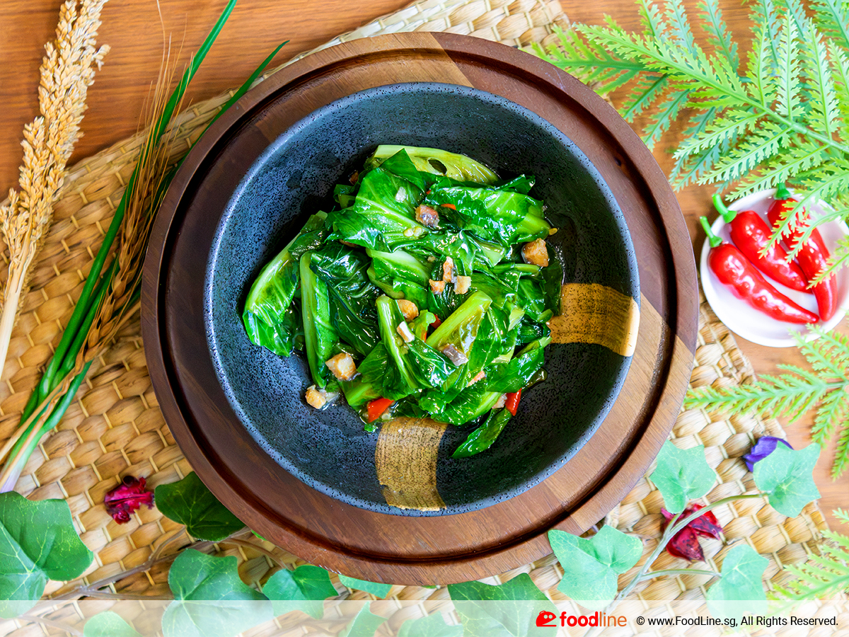 Kailan with Salted Fish