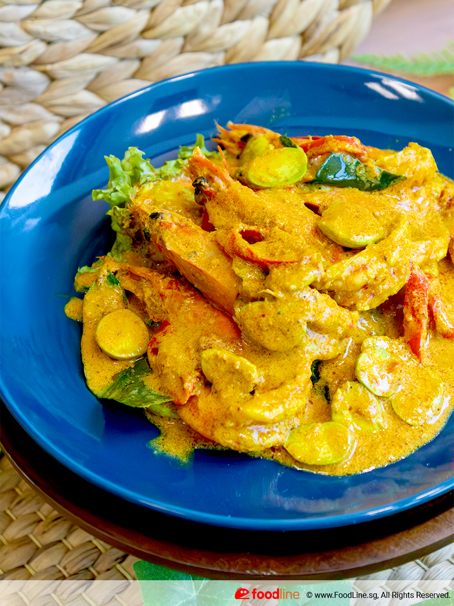 Stir Fry Prawn with Special Chilli and Petai