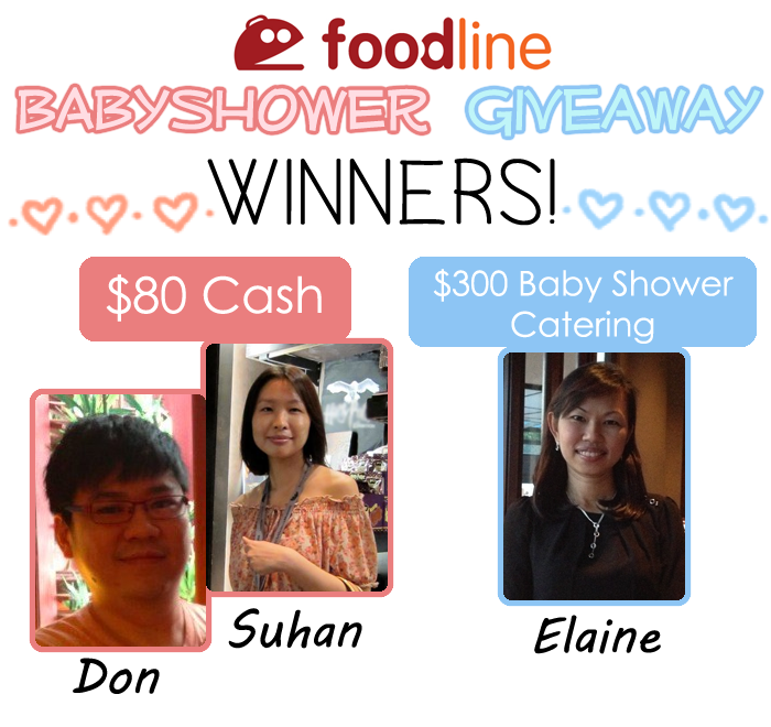 FoodLine Baby Shower Giveaway Winner
