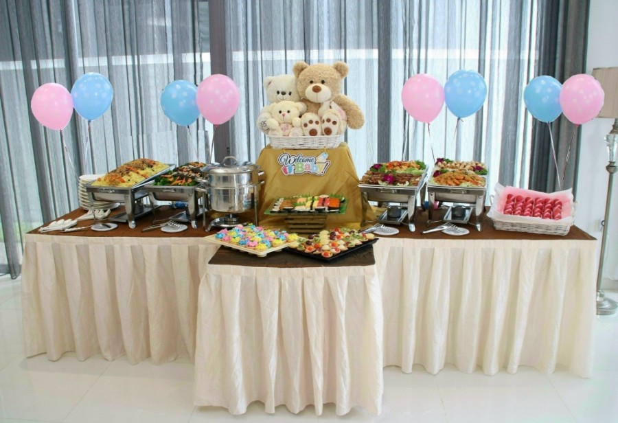 Ation For Ecreative Catering Bento A Welcome Baby Theme Setup