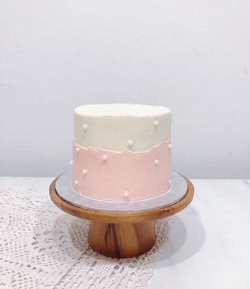Baby Pink Pearl Petite Cake At 48 00 Per Cake Honeypeachsg