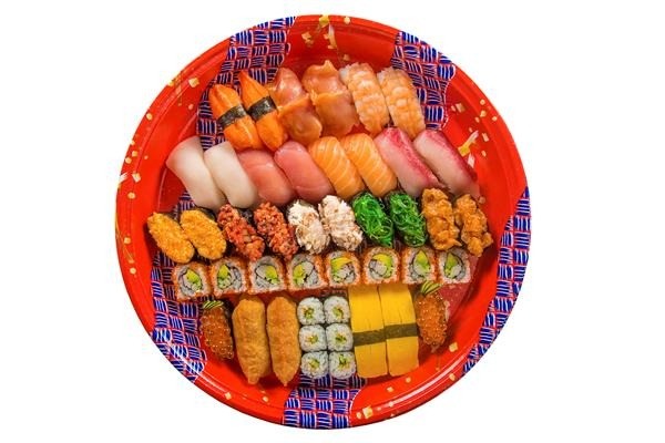 Sushi shop platter delivery