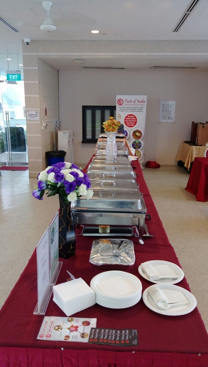 Taste of India Restaurant - Buffet Menu A @$14/pax