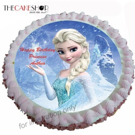 Frozen Princess At 5890 Per Cake The Cake Shop