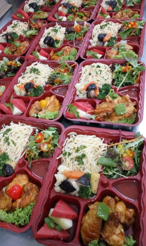 The Orange Lantern Gourmet Kitchen Catering Bento Set Menu 10.90/pax