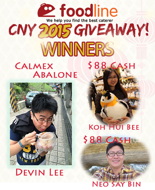 FoodLine Chinese New Year 2015 Calmex Abalone vs $88 Winner