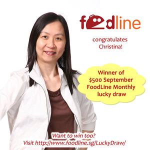 Winner of Sep Monthly Lucky Draw
