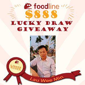 Winner of Chinese New 2015 Lucky Draw