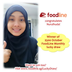 Winner of Oct Monthly Lucky Draw