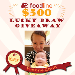 Winner of Christmas 2014 Lucky Draw