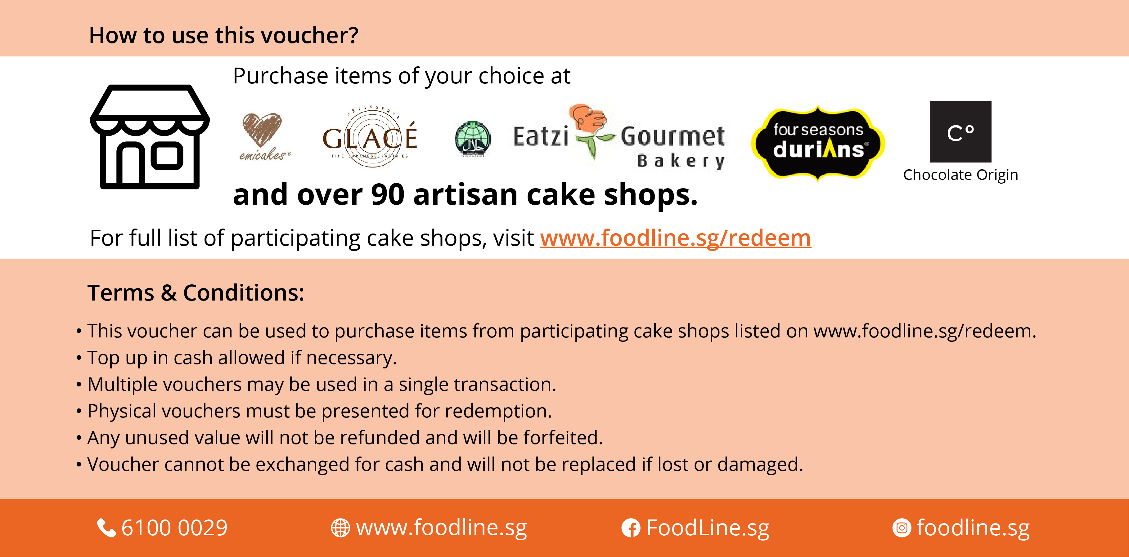 Cake Vouchers Singapore's Number 1 preferred cake voucher